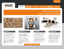 Tablet Screenshot of calderasvigas.es